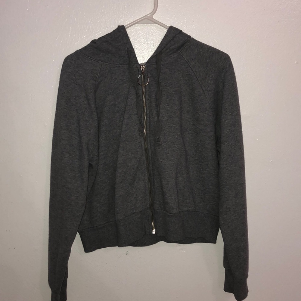 Cropped hoodie